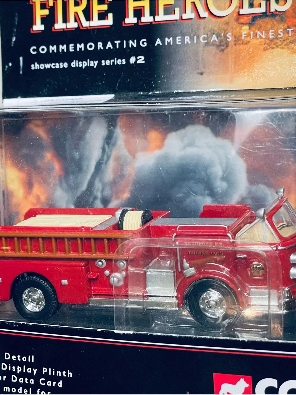 Corgi Fire Heroes American LaFrance Bethpage F.D. Fire Engine NIB